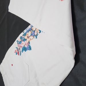 Denim 24/7 Brand floral striped jeans size 18W. NEVER WORN